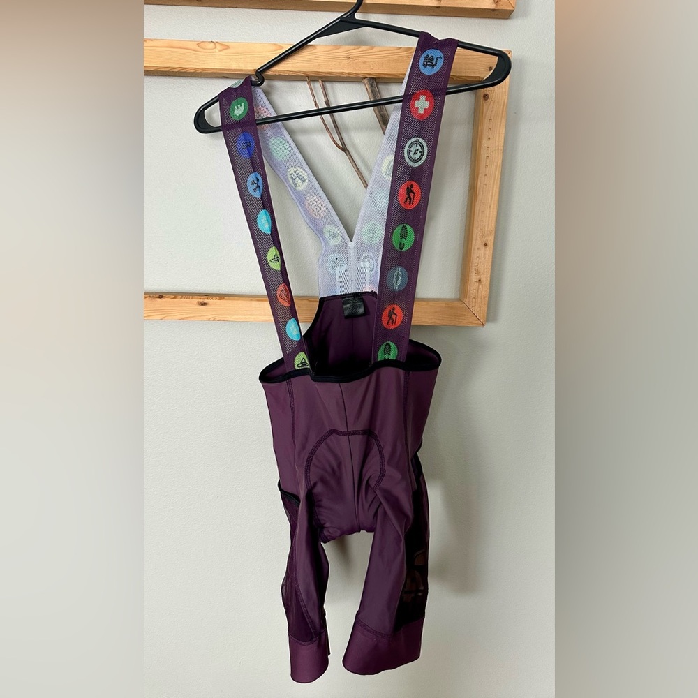 Ostroy Camper Cargo Eggplant Women's Bibs Small